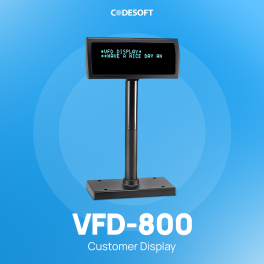 Customer Display Codesoft VFD 800