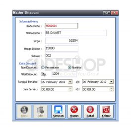 F-POS Software Bakery