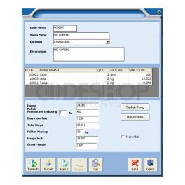 F-POS Software Restoran