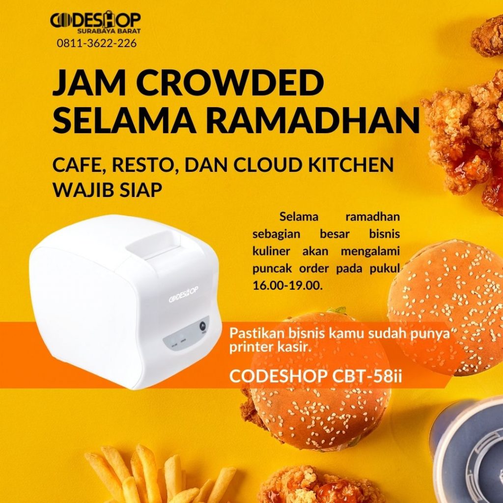 Printer Kasir Tunjang Omzet