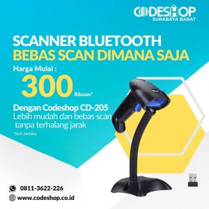 Jenis Barcode Scanner Yang Sering Kita Temukan