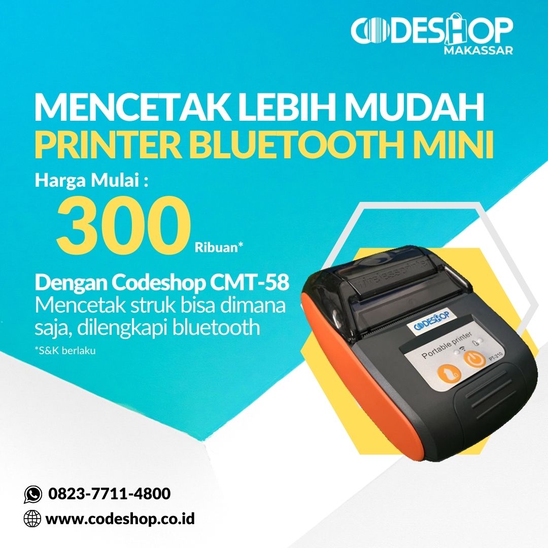Printer Struk Bluetooth Memiliki Banyak Keunggulan