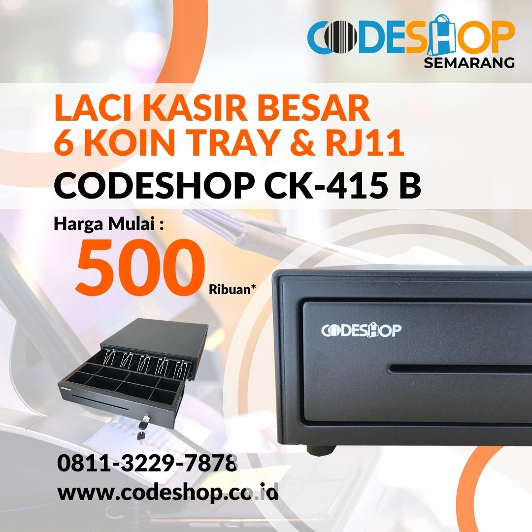 cara membuka laci kasir tanpa transaksi