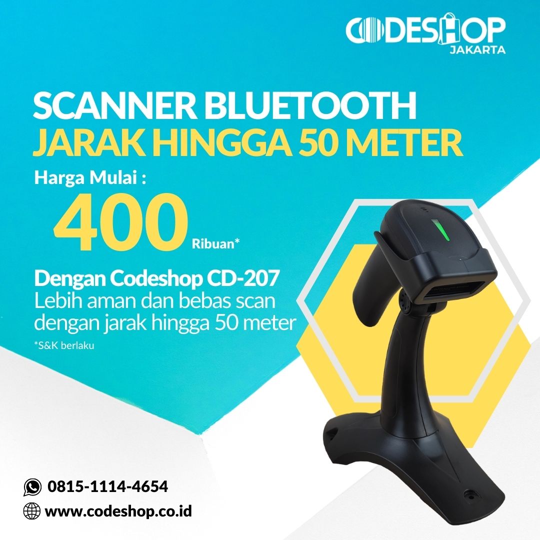 Jenis-Jenis Scanner  Barcode yang harus Anda ketahui