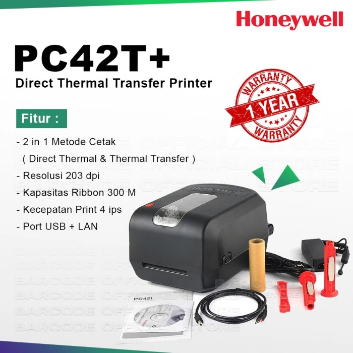 Tingkatkan Kualitas Pencetakan Honeywell PC42T