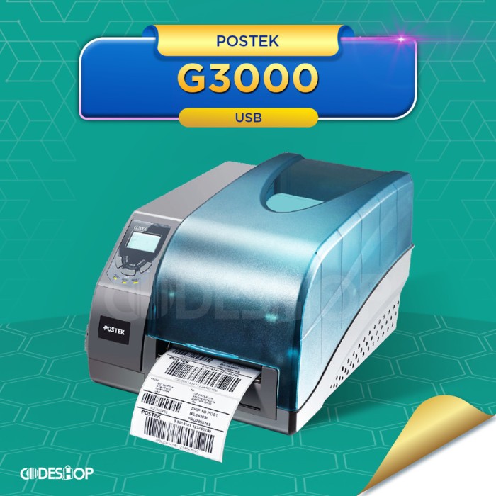 Postek G3000 kemampuan terbaik labeling