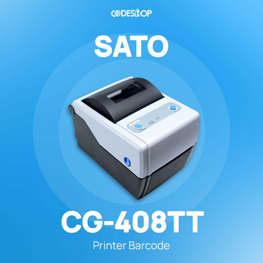 Printer Thermal Barcode SATO CG408TT 203dpi USB RS232