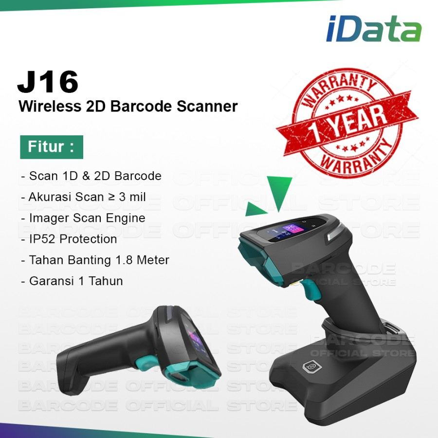 Revolusi Teknologi Scanner iData J16