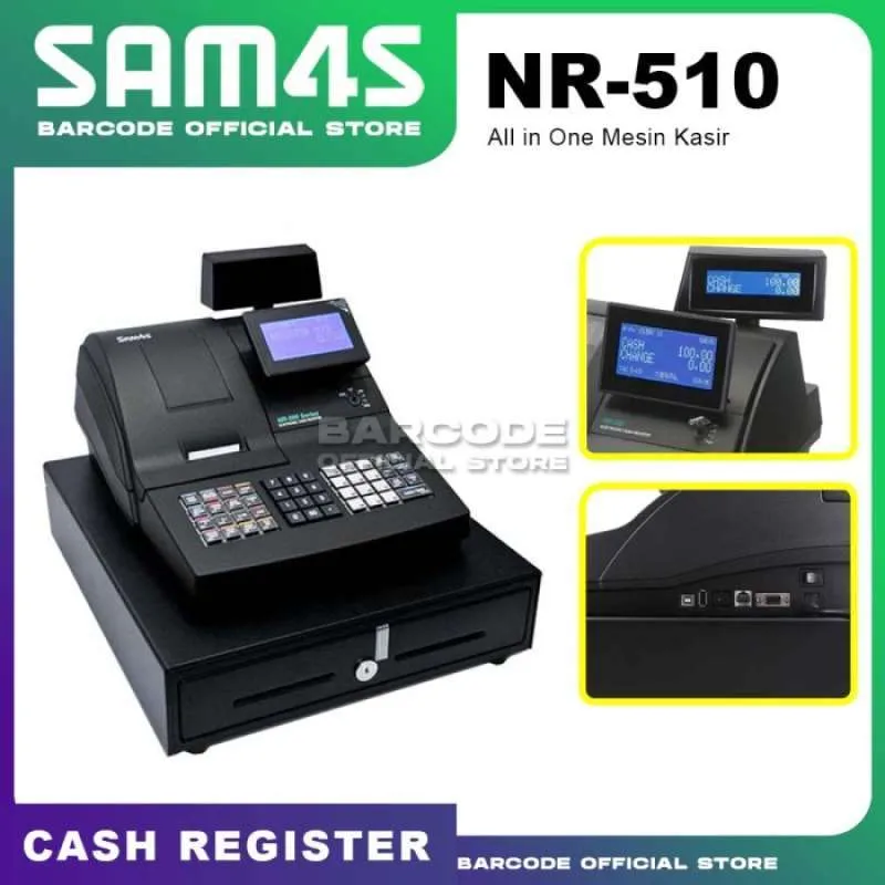 SAM4S NR-510 Solusi Kasir Terintegrasi