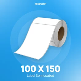 Label Semicoat 1Line 100x150mm 500Pcs