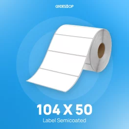 Label Semicoat 1Line 104x50mm 2000Pcs
