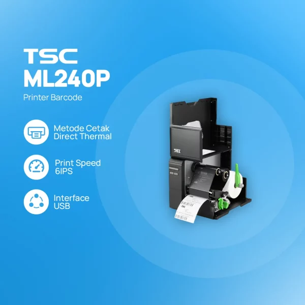 Printer Barcode TSC ML240P - Toko Alat Kasir, Barcode Scanner dan ...