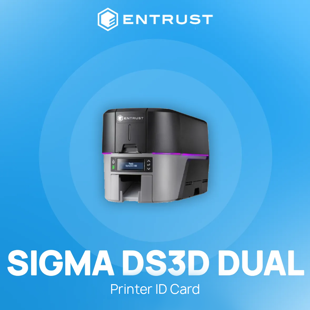 Printer ID Card Entrust Sigma DS3D Dual Side 300 dpi