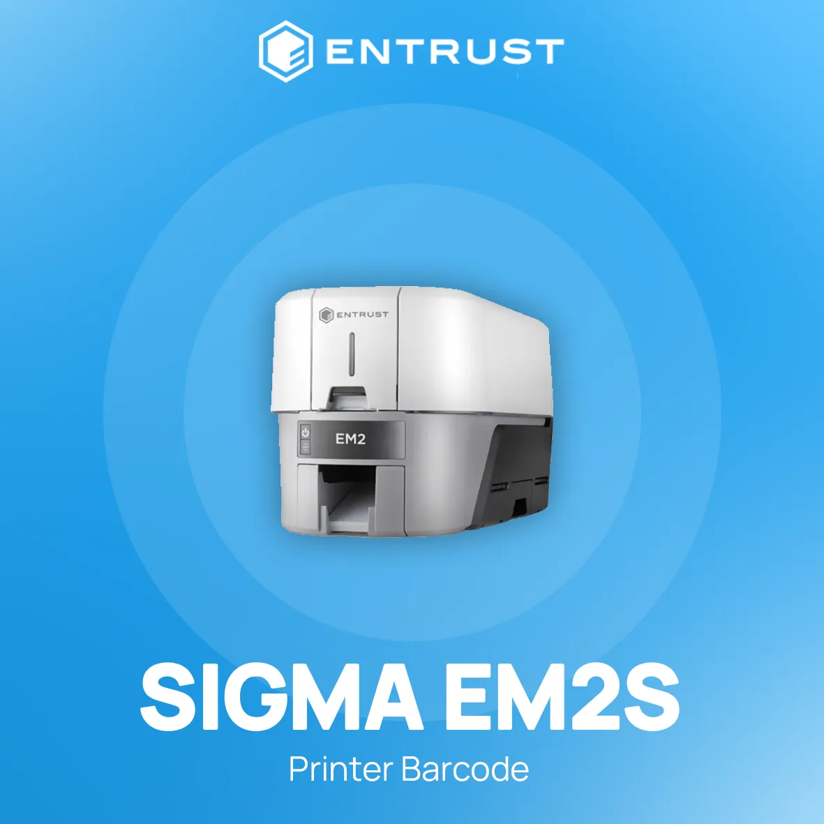 Printer ID Card Entrust Sigma EM2S 300 dpi - Toko Alat Kasir, Barcode ...