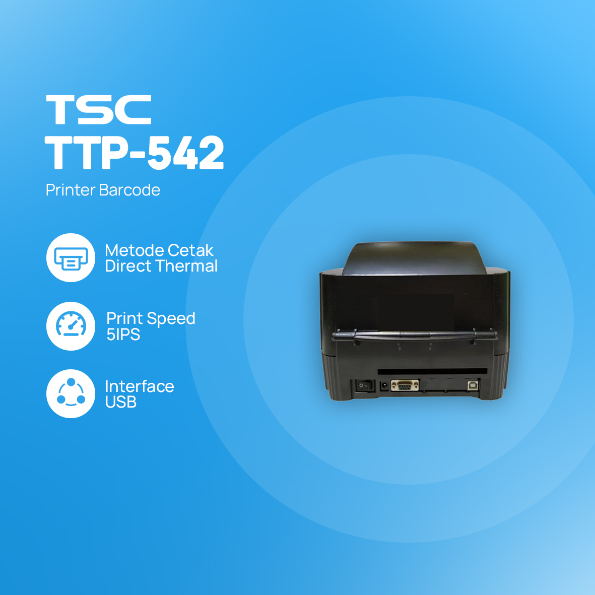 Printer barcode TSC TTP-542