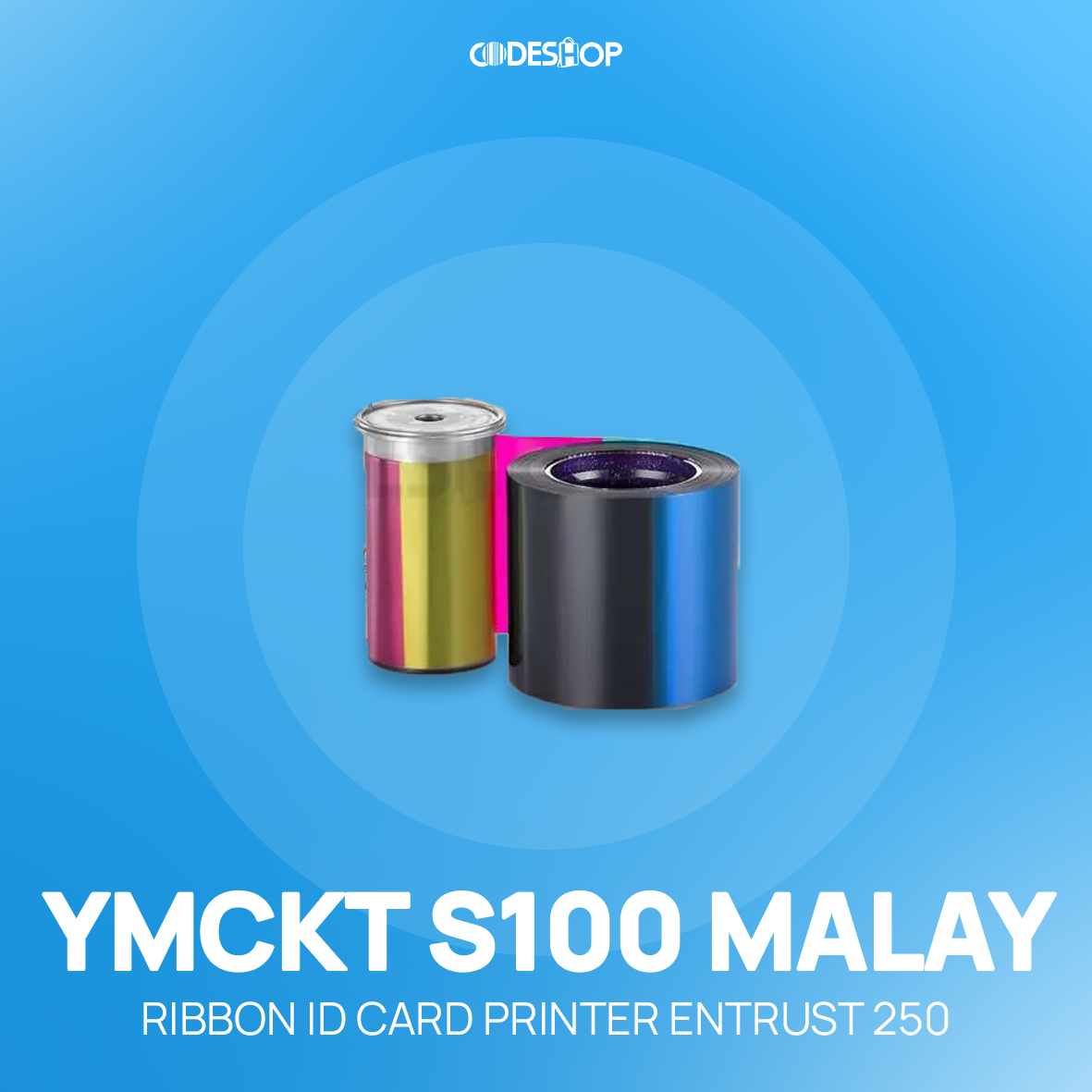 RIBBON ENTRUST 250 YMCKT S100 MALAY