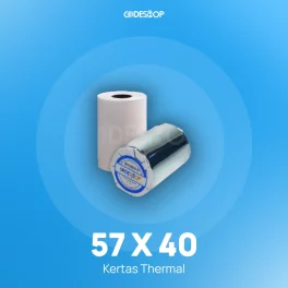 Kertas Thermal Codeshop 57x40 Hitam