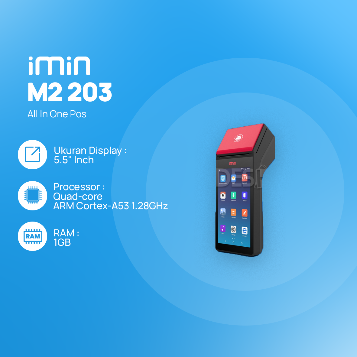 All In One Pos Imin M2 203 - Image 2