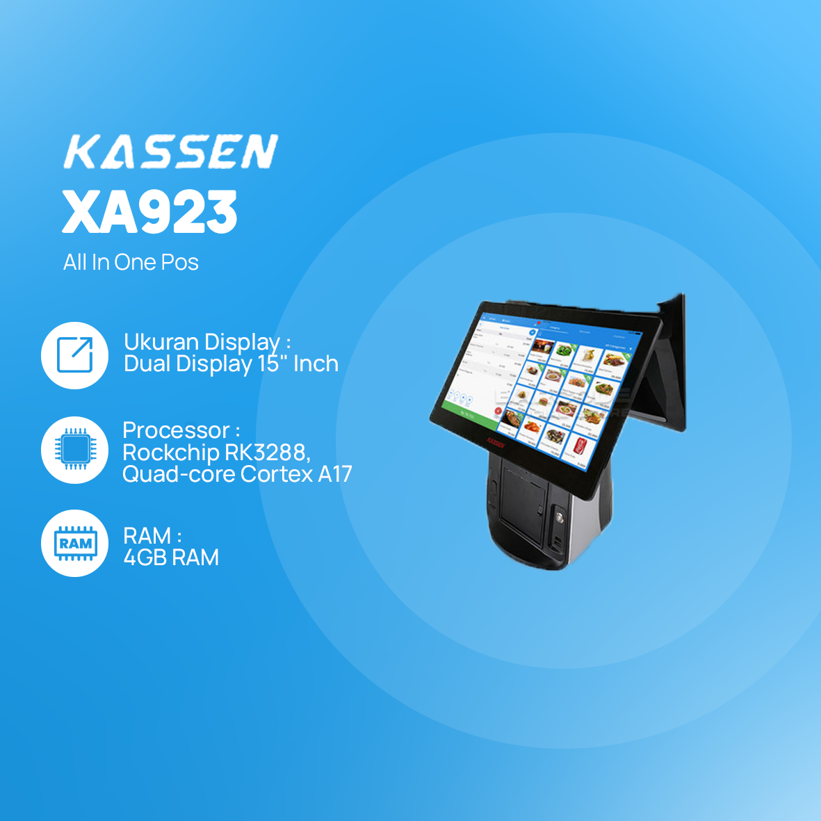 All In One Pos Kassen XA923 - Image 2