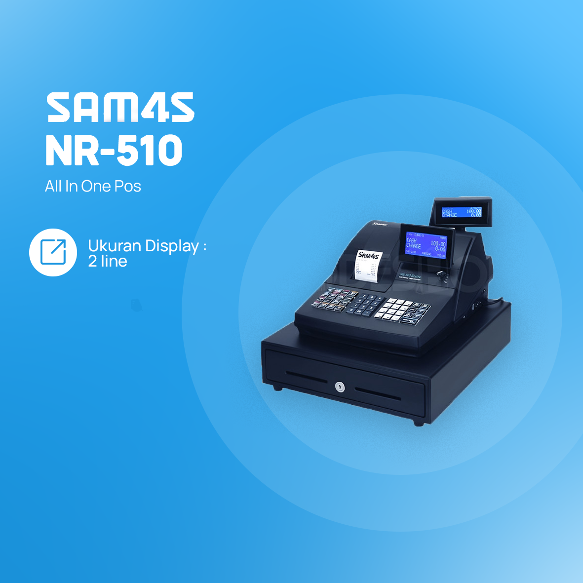 All In One Pos Sam4s NR-510 - Image 2
