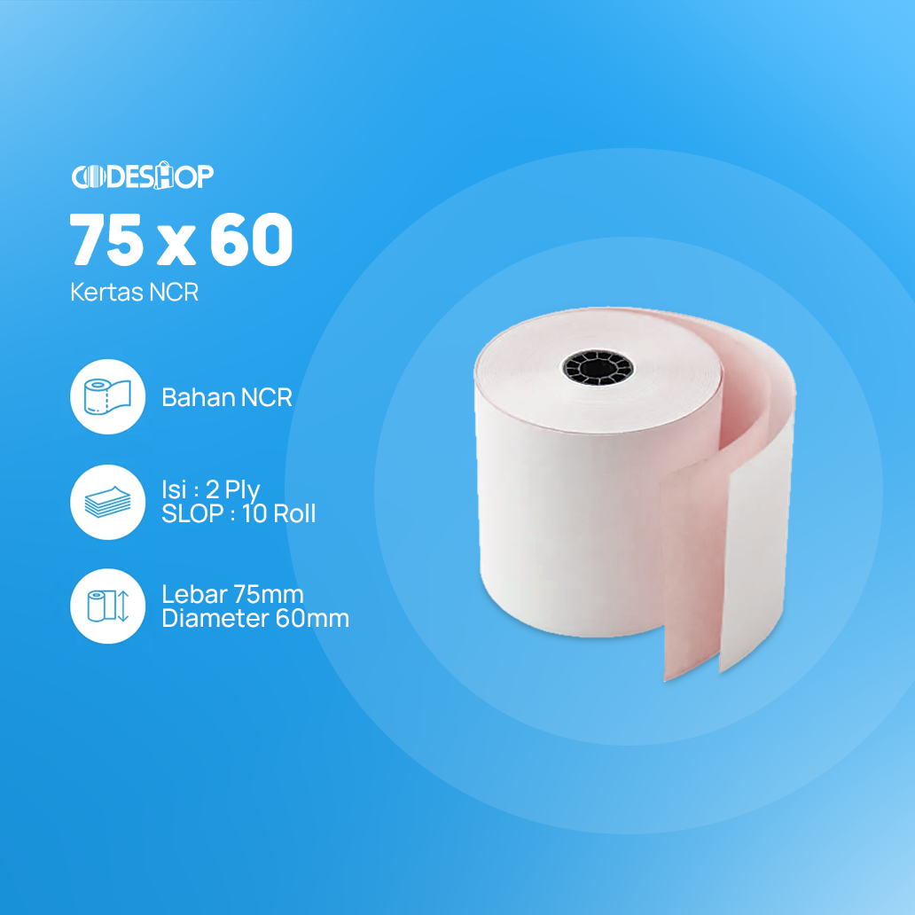 Paper Roll Kertas NCR 2 Ply