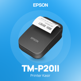 Epson TM-P20II Printer Portable Wireless Cetak Struck Receipt